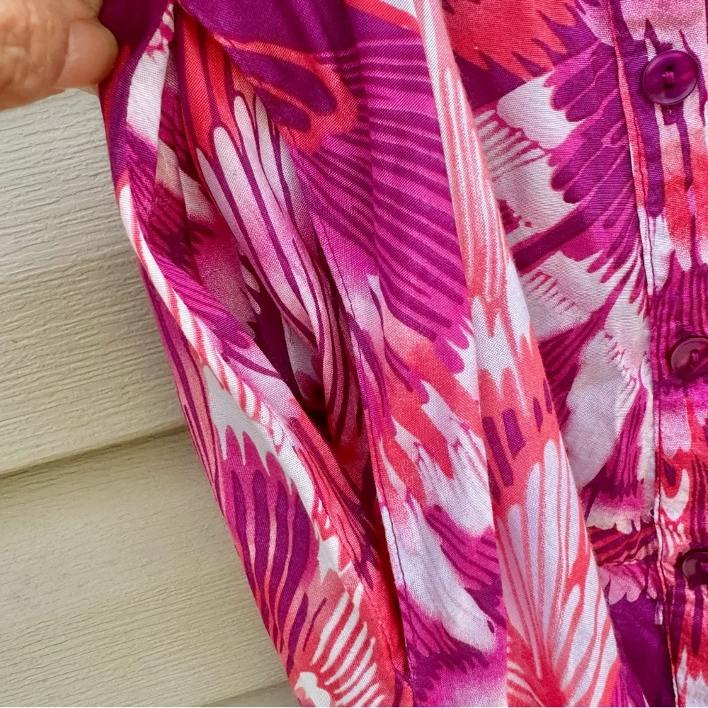Free People Breezy Palm Dress